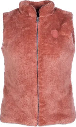 HKM Reitjacke Fleece Weste für Mädchen in Rot und Rosa Größe 10 Jahre – Bild 1 von 1