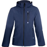 Produktbild von HKM Reitjacke mit Kapuze für Herren Blau Größe S wasserabweisend