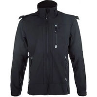 Produktbild von HKM Reitjacke mit Kapuze für Herren wasserabweisend Schwarz XXL