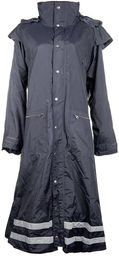 HKM Reitjacke Seattle wasserdicht aus Nylon Blau XXL Unisex – Bild 1 von 6