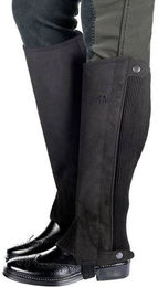 HKM Reitletten Chaps aus Mikrofaser in Schwarz Unisex L39 – Bild 1 von 1