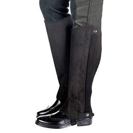 Produktbild von HKM Reitletten Chaps für Kinder Unisex Schwarz aus Baumwolle