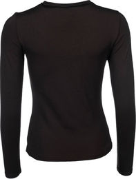 HKM Reitshirt Arezzo Function Damen Langarmshirt aus Polyester für den Winter in Schwarz oder Braun Größe M – Bild 1 von 4
