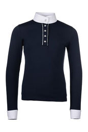 HKM Reitshirt Aymee für Kinder aus Baumwolle Blau Größe 146/152 – Bild 1 von 7