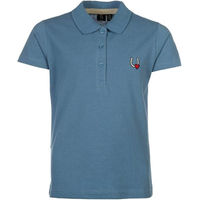 Produktbild von HKM Reitshirt Claire für Damen aus Baumwolle Blau 110/116