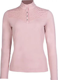 Produktbild von HKM Reitshirt Damen Berry Lace Rosa XL