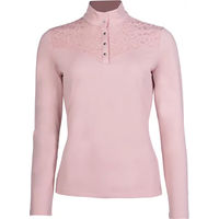 Produktbild von HKM Reitshirt Damen Berry Lace Rosa XL