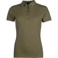 Produktbild von HKM Reitshirt Damen Elisa aus Naturmaterial Beige Grün XXL