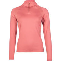 Produktbild von HKM Reitshirt Damen langarm Basil in Rot Rosa Größe XS