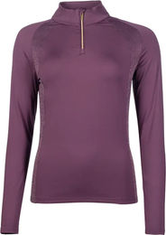 HKM Reitshirt Damen langarm Lila XXL – Bild 1 von 1