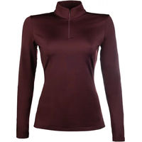 Produktbild von HKM Reitshirt Damen langarm Rot XXL