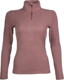 HKM Reitshirt Damen Supersoft Langarm Fleece Winter Orange XL – Bild 1 von 1
