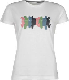HKM Reitshirt Damen Weiß Größe L – Bild 1 von 1