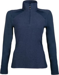 Produktbild von HKM Reitshirt Damen Winter langarm Blau XL