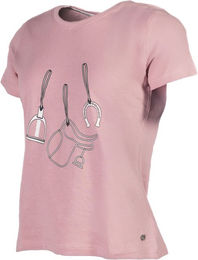 Produktbild von HKM Reitshirt Elements für Damen aus Baumwolle Rosa XL