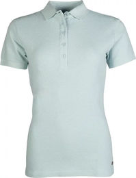 HKM Reitshirt Elisa Damen Blau Türkis XL aus Naturmaterial – Bild 1 von 2