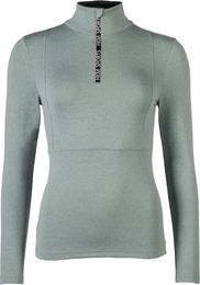 Produktbild von HKM Reitshirt Funktions-T-Shirt Supersoft II für Mädchen in Grün Größe 11/12 Jahre