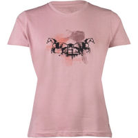 Produktbild von HKM Reitshirt für Damen aus Baumwolle Rosa Größe S