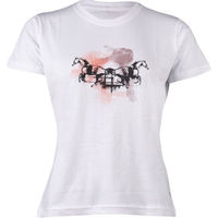 Produktbild von HKM Reitshirt für Damen aus Baumwolle Weiß Größe S