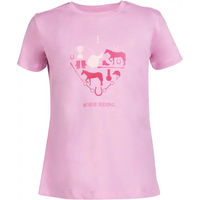 Produktbild von HKM Reitshirt für Mädchen I Love Horse Riding Rosa Grösse 5/6 Jahre