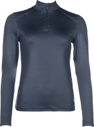 HKM Reitshirt Summer Milano II Damen Langarm Blau 2XS – Bild 1 von 1