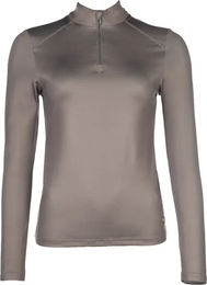 HKM Reitshirt Summer Milano II Damen Langarm Grau Größe L – Bild 1 von 1