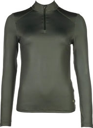 HKM Reitshirt Summer Milano II Damen Langarm Grün XL – Bild 1 von 1