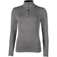 Produktbild von HKM Reitshirt Supersoft II Damen Funktions-T-Shirt mit langen Ärmeln Winter Grau Größe L