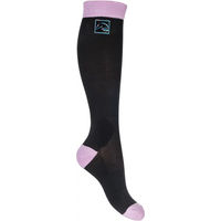 Produktbild von HKM Reitsocken Harbour Island Unisex Schwarz Größe 39/42