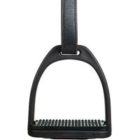 Produktbild von HKM Reitsteigbügel aus Kunststoff Schwarz 12 cm Set 2 Stück