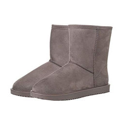 HKM Reitstiefel aus Kunstleder in Beige und Braun Größe 40 für ganzjähriges Tragen – Bild 1 von 2