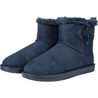 Produktbild von HKM Reitstiefel aus Kunstleder wasserdicht und gefüttert für Winter Blau Größe 36