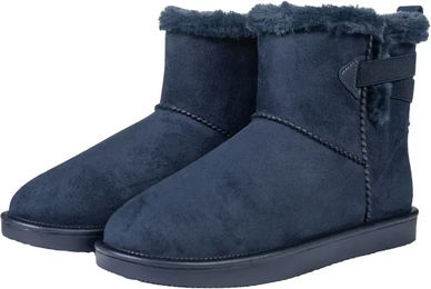 Produktbild von HKM Reitstiefel aus Kunstleder wasserdicht und gefüttert für Winter Blau Größe 41