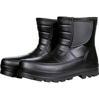 Produktbild von HKM Reitstiefel aus Kunstleder wasserdicht und gefüttert für Winter Unisex Schwarz Größe 42/43