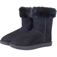 Produktbild von HKM Reitstiefel Davos Fur aus Kunstleder wasserdicht und gefüttert Schwarz Unisex Größe 41