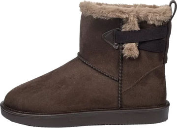 Produktbild von HKM Reitstiefel Davos Legolin aus Kunstleder wasserdicht und gefüttert für Winter Braun Größe 43