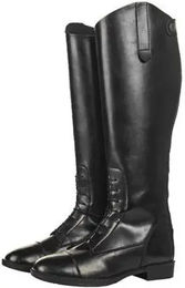 HKM Reitstiefel für Kinder aus Kunstleder in Schwarz – Bild 1 von 1