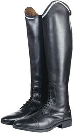 HKM Reitstiefel Valencia Style Kids aus Leder Schwarz Größe 39 langslim – Bild 1 von 3