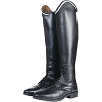 Produktbild von HKM Reitstiefel Valencia Style Kids aus Leder Schwarz Größe 39 langslim