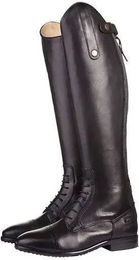 HKM Reitstiefel Valencia Unisex Schwarz Gummi – Bild 1 von 1