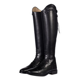HKM Reitstiefel Zavira aus Leder für Damen in Schwarz – Bild 1 von 2