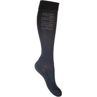 Produktbild von HKM Reitstrümpfe für Kinder mit Silikon Grip in Schwarz Größe 35/38