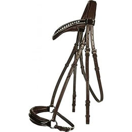 HKM Reittrense Carolin mit hannoverschem Reithalfter Braun Pony – Bild 1 von 1