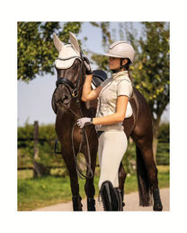 Produktbild von HKM Reitweste für Damen in Limonengrün aus Polyester Größe L