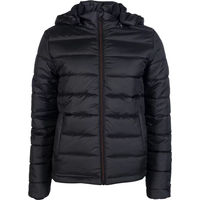 Produktbild von HKM Ruby Mädchen Daunenjacke mit Kapuze Schwarz Größe 12 Jahre