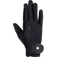Produktbild von HKM Ruby Reithandschuhe Damen Schwarz XS
