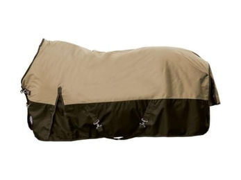 HKM Sacramento Weidedecke aus Oxford-Gewebe Beige/Braun Größe 165 – Bild 1 von 2