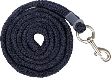 HKM Samantha Longierseil mit Karabinerhaken in Blau und Silber – Bild 1 von 1