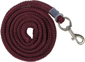 HKM Samantha Longierseil mit Karabinerhaken in Rot und Silber – Bild 1 von 1