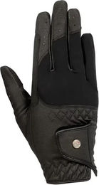 HKM Samira Reithandschuhe für Damen Schwarz XL – Bild 1 von 1